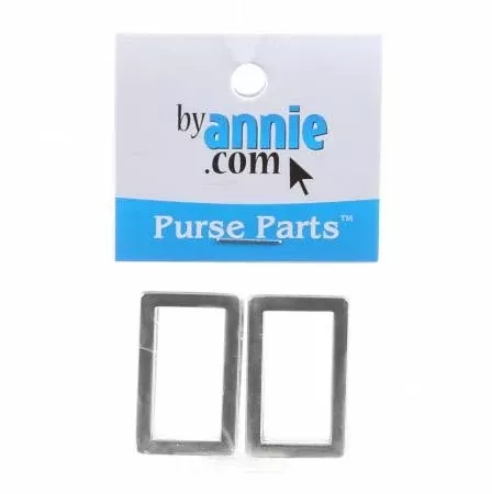 1" Nickel - 4 Rectangle Rings