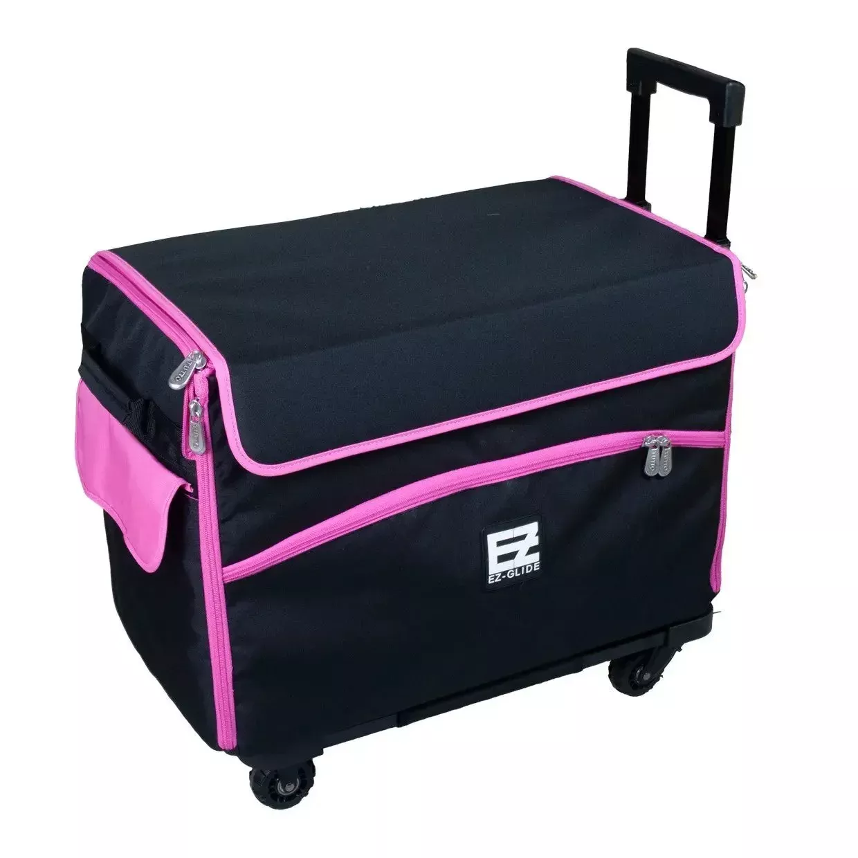 21" EZ-Glide Trolley Black/Pink