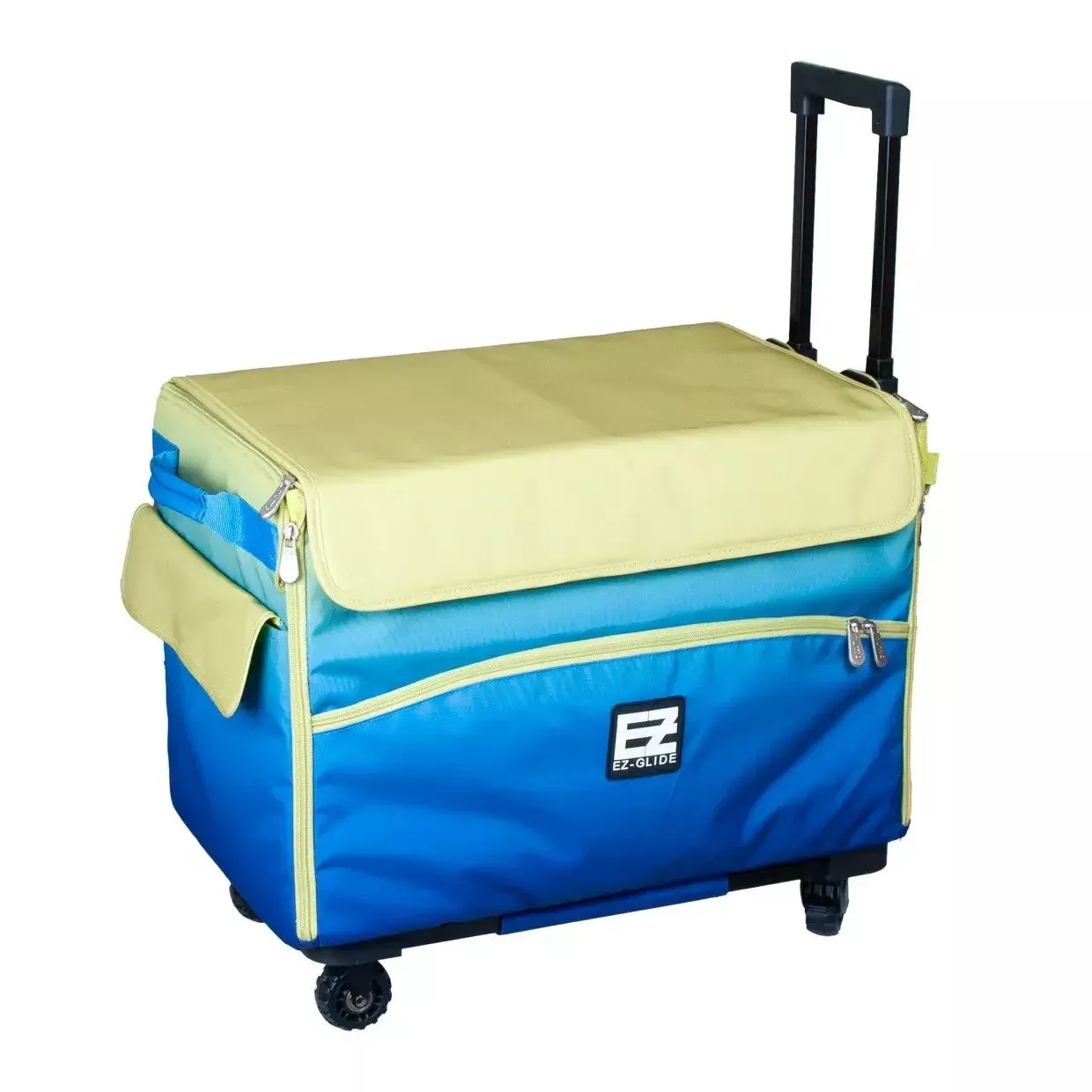 21" EZ-Glide Trolley Blue/Lime Green