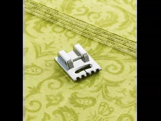 5-Groove Pin Tuck Foot for Brother Sewing Machines