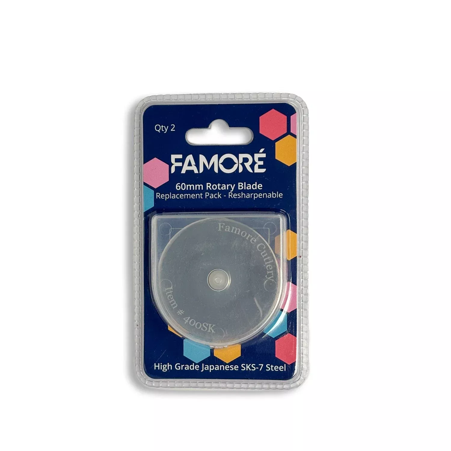 60mm Rotary Blade Replacement Pack - 2pc 460SK-2PK