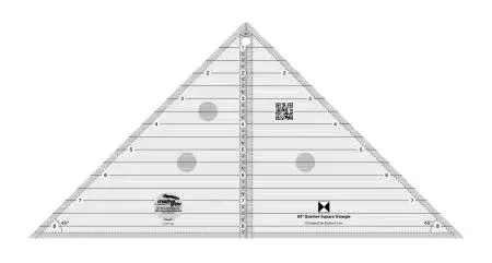 90 Degree Quarter Square Triangle - Creative Grids - CGRT90