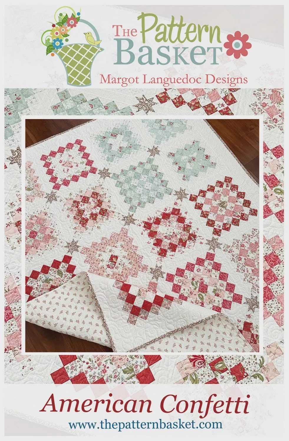 American Confetti by The Pattern Basket, Margot Designs TPB2406 Paper Pattern ONLY