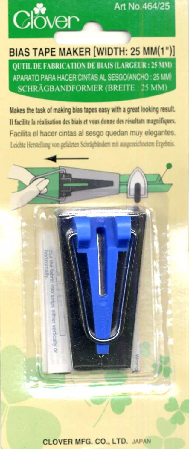 Bias Tape Maker 25mm 1in 464CV-25mm