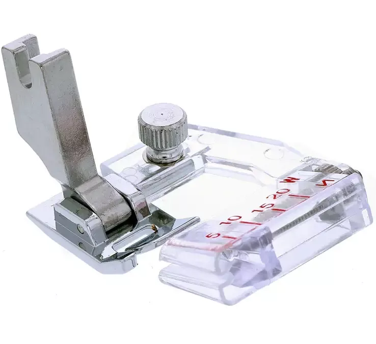 Binding Foot, Adjustable Tape Binder for High Shank Sewing Machines