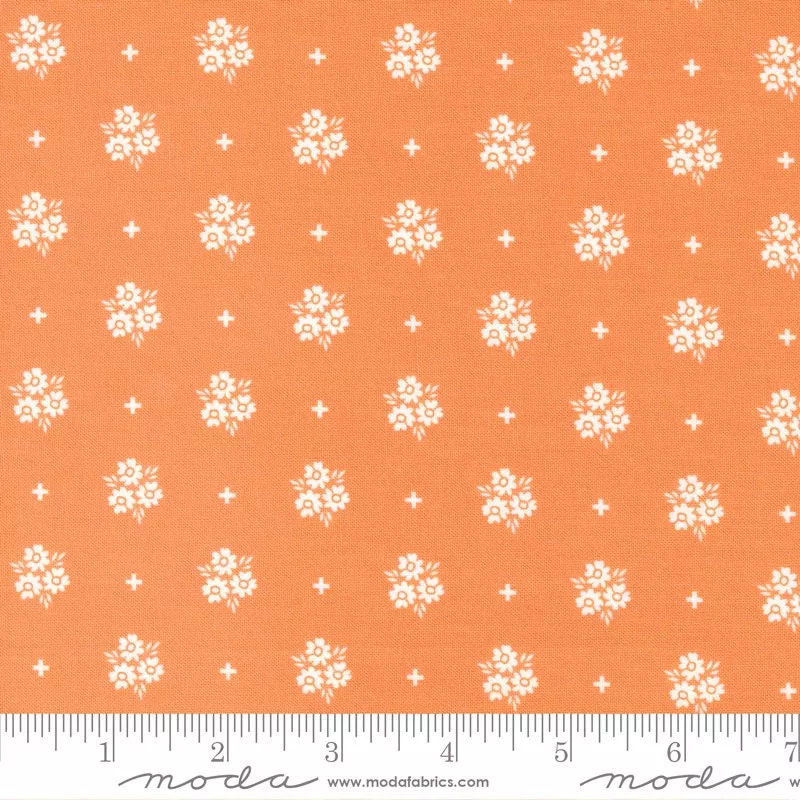 Bountiful Blooms Posies Ochre Yardage 37663-14 by Sherri and Chelsi Sold in 1/2 yard increments cut continiously