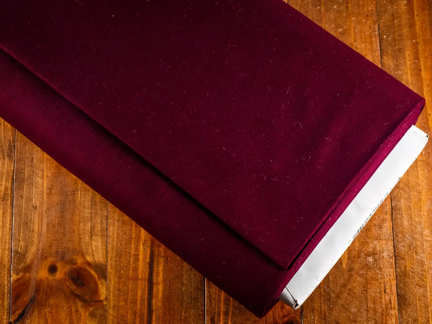 Canvas, 54″ Wide Solid in Aubergine by Verhees
