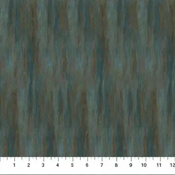 Cotton Fabric, 108″ Evening Song Stonehenge in Marble Wide Back Dark Blue Multi by Northcott Fabrics