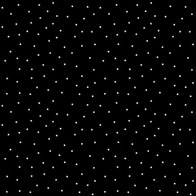 Cotton Fabric, 108″ Wide Kimberbell Basics in Black Small Dot by Maywood Studio