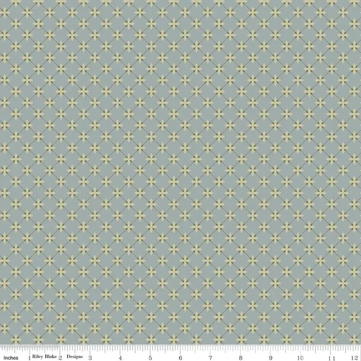 Cotton Fabric, 43″/44″ Wide Charmed & Treasured in Stella Dove by Riley Blake Designs