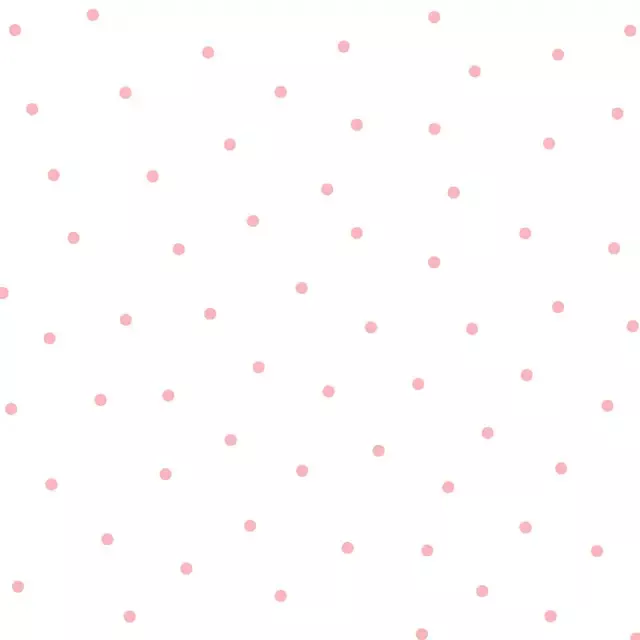 Cotton Flannel Fabric, 43″/44″ Wide Kimberbell Basics in White/Pink Small Dot by Maywood Studio