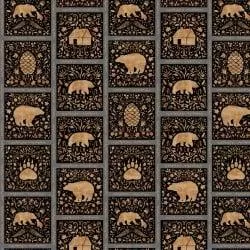 Crafted Cabin-49240102-01 Wood Stencil Tiles