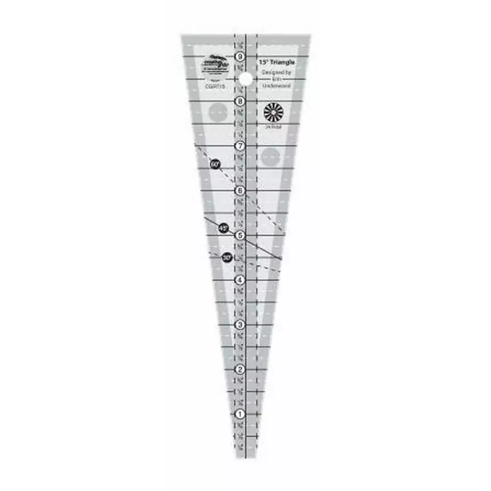 Creative Grids 15 Degree Triangle Ruler