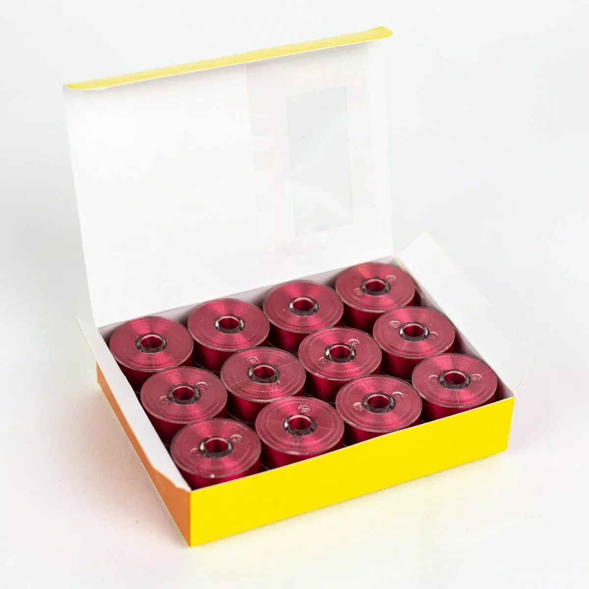 DecoBob Raspberry Prewound Bobbins Size M 24ct 209