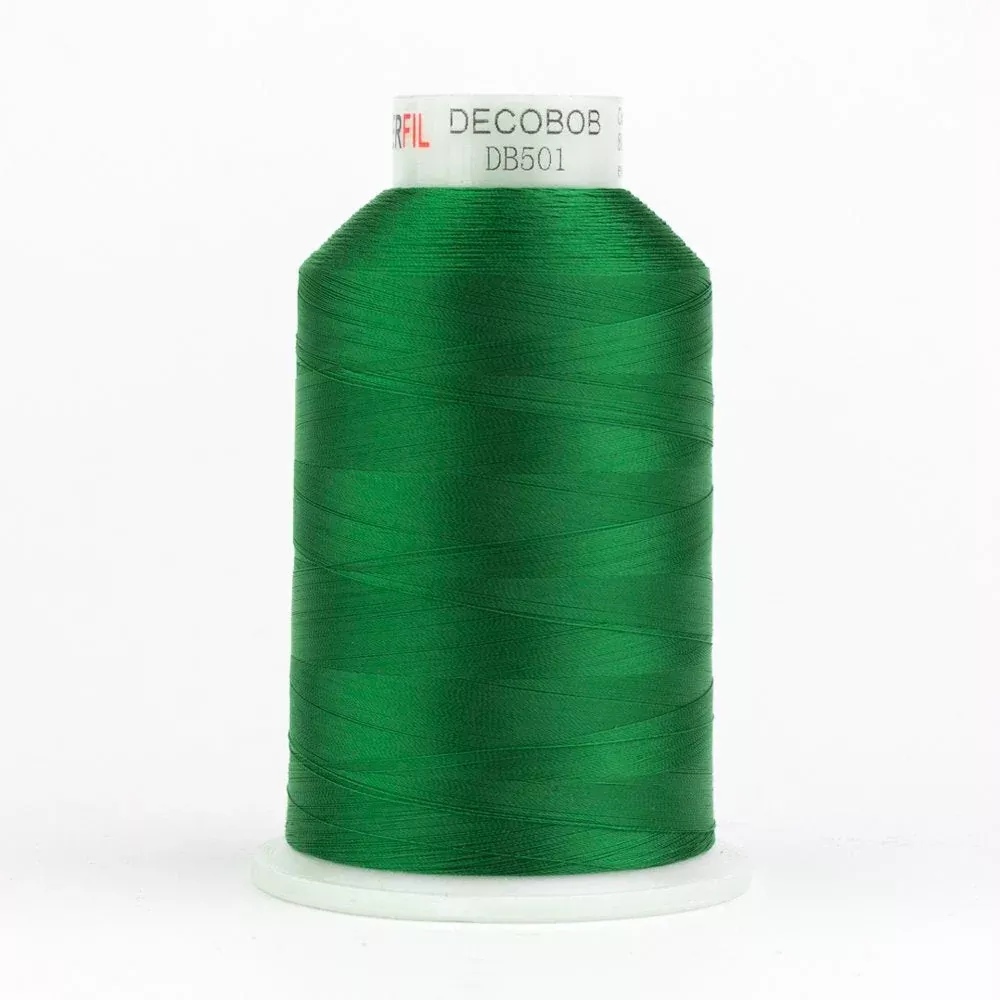 DecoBobEvergreen DB501 80wt Thread by Wonderfil 2187 yd