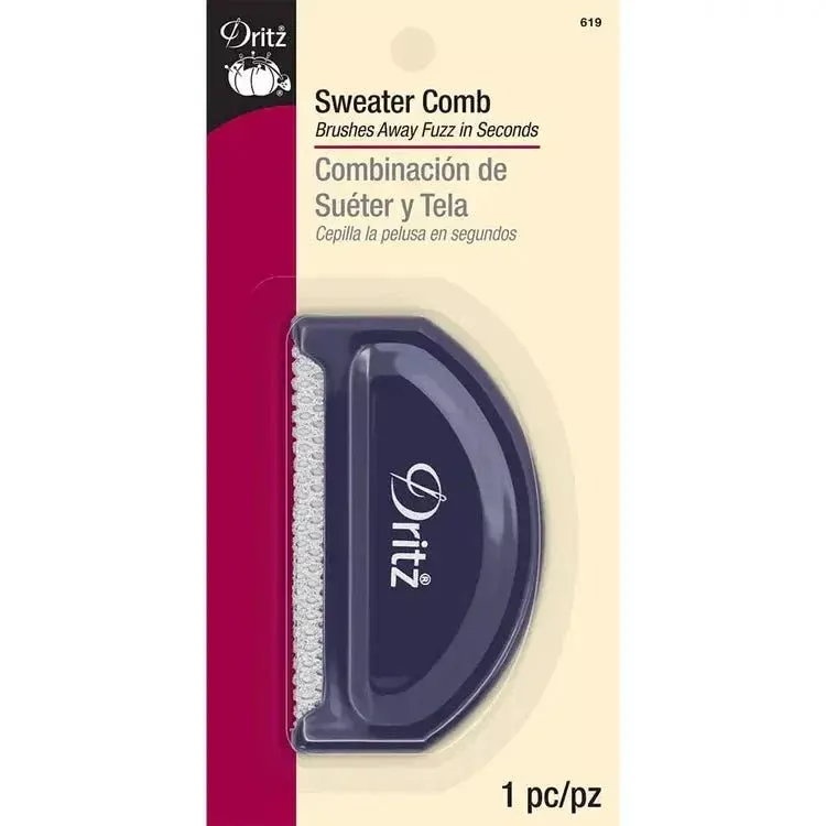 Dritz Sweater & Fabric Comb (Formerly Collins D-Fuzz-It Sweater & Fabric Comb) - tacony-c99