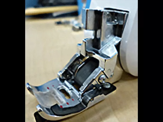 Dual Feed 1/4” Guide Foot for Brother Sewing Machines