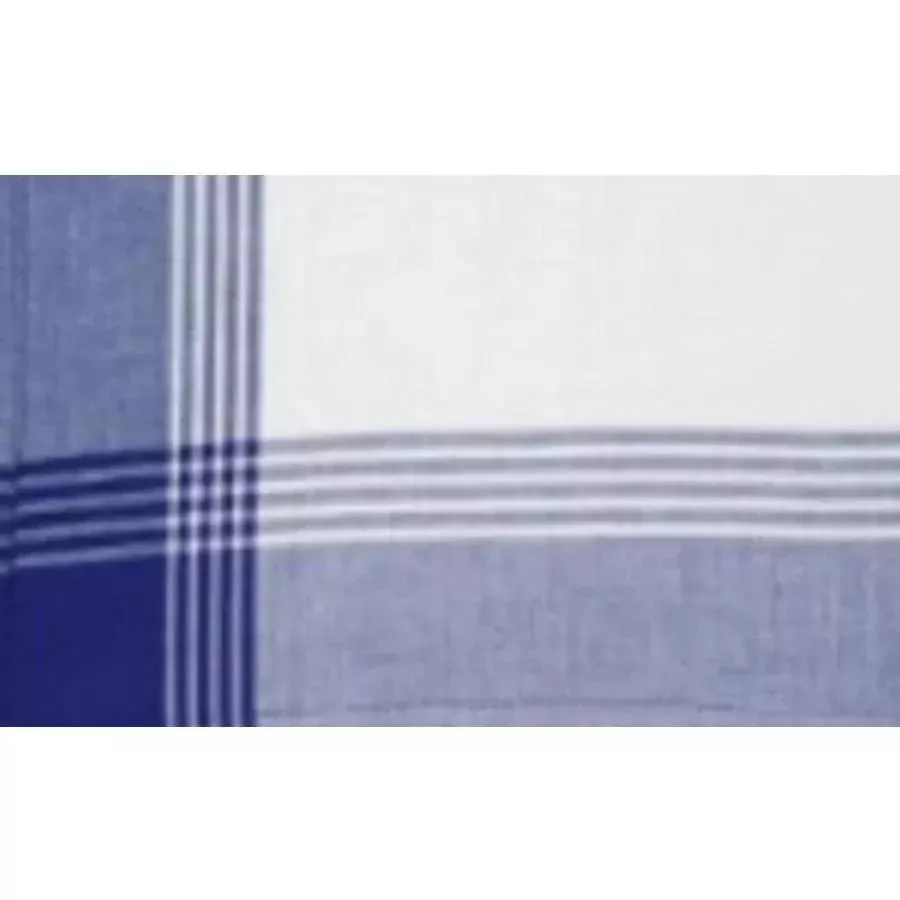 Dunroven House Blue Tea Towel McLeod White Background 6/pkg (Box of 6)