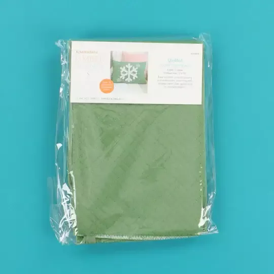 Embroidery Blank, Pillow Cover in Green by Kimberbell