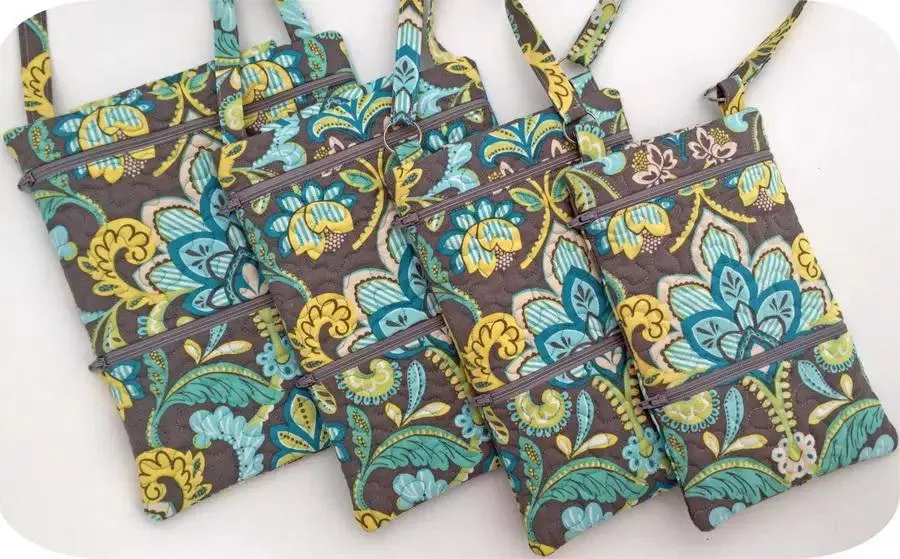 Embroidery Garden Cross Body Bags