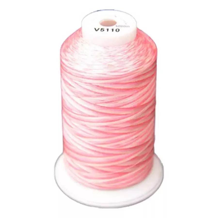 Exquisite Medley Variegated Thread - 110 Cotton Candy 5000M Spool