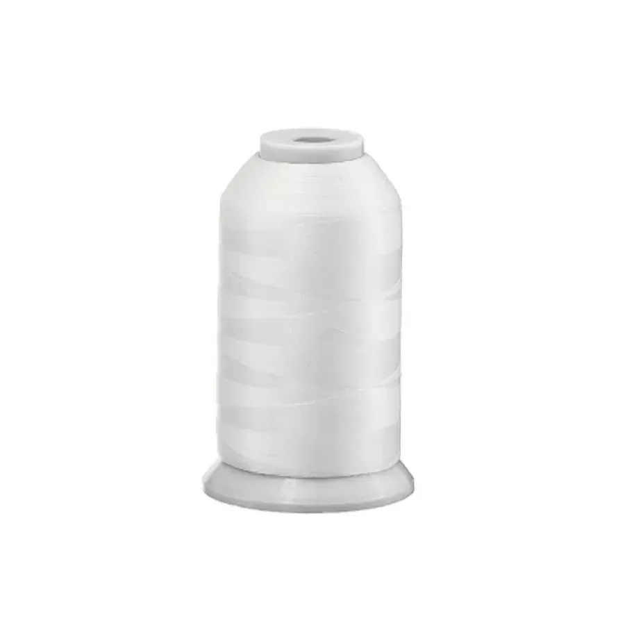 Exquisite Polyester Embroidery Thread - 010 White5000M