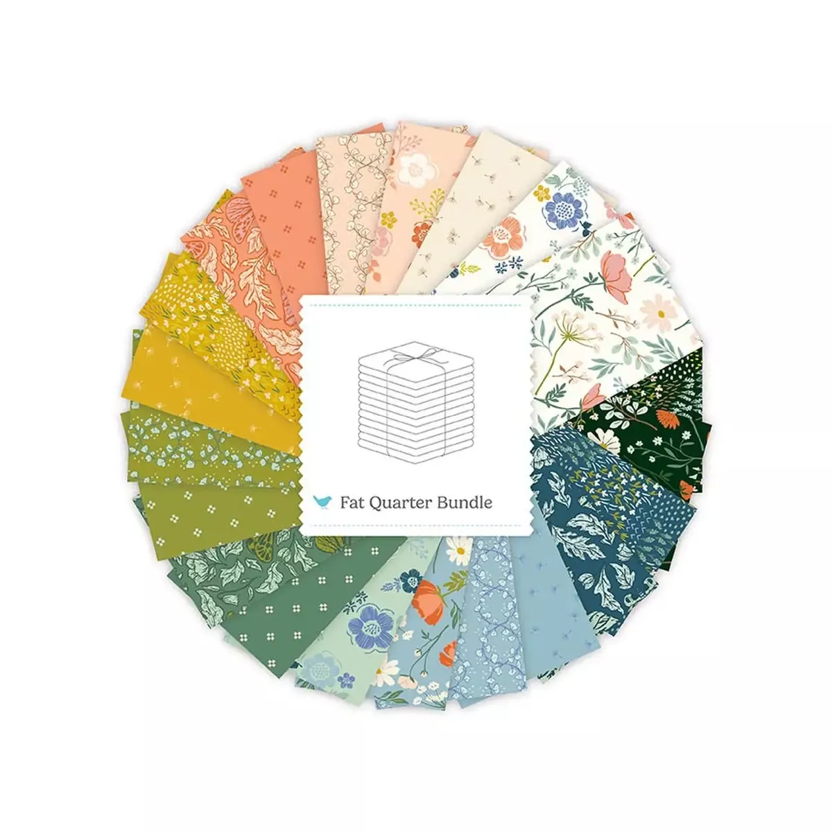 Fat Quarter Bundle,Luna Field by Katherine Leniusfor Riley Blake Designs