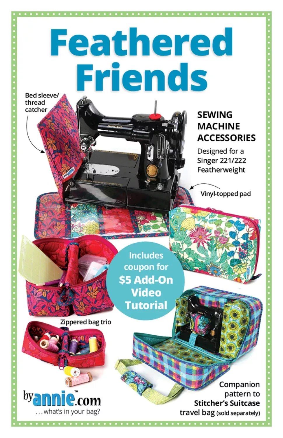 Feathered Friends # PBA320 Pattern OnlyPattern by Annie