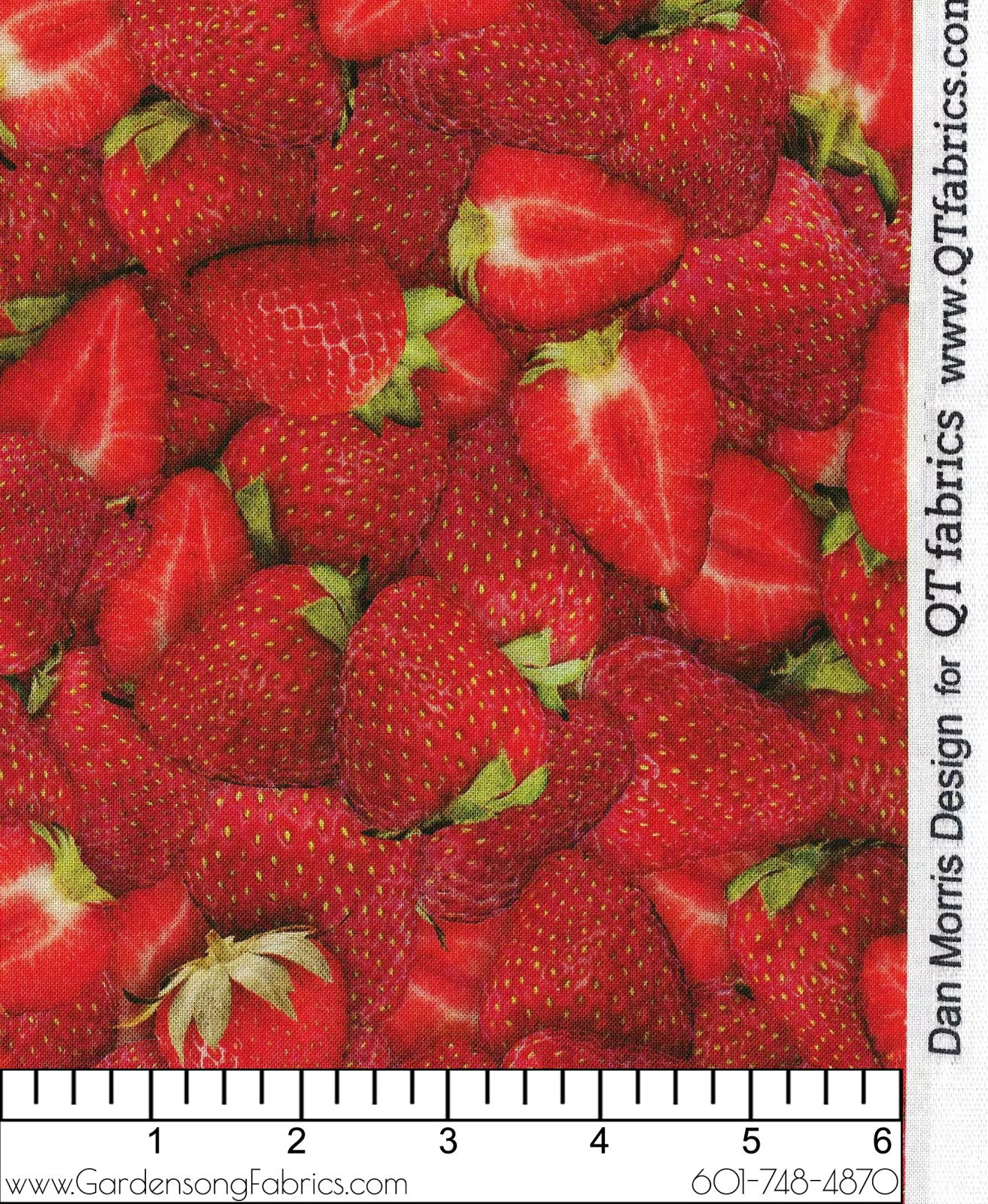 Fresh StrawberriesQT Fabric 28460-R