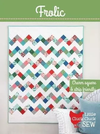 Frolic Quilt Pattern by Cluck Cluck Sew CCS154 Paper Bin MP