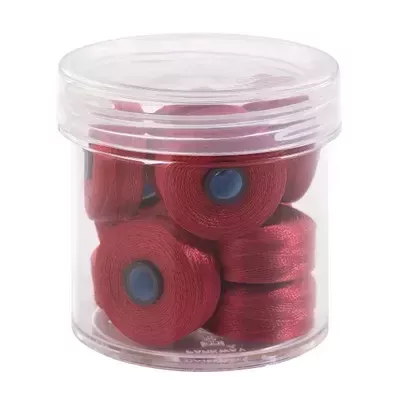 Garnet #77427 Magna-Glide Delights Style M Jumbo 132yd Pre-wound Bobbins 10pc Jar