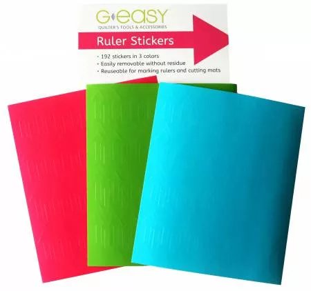 GEasy Ruler Stickers - Tropical Brights Palette by GE Designs