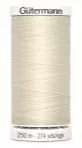 Gutermann Sew-all Thread #22 Eggshell 250m