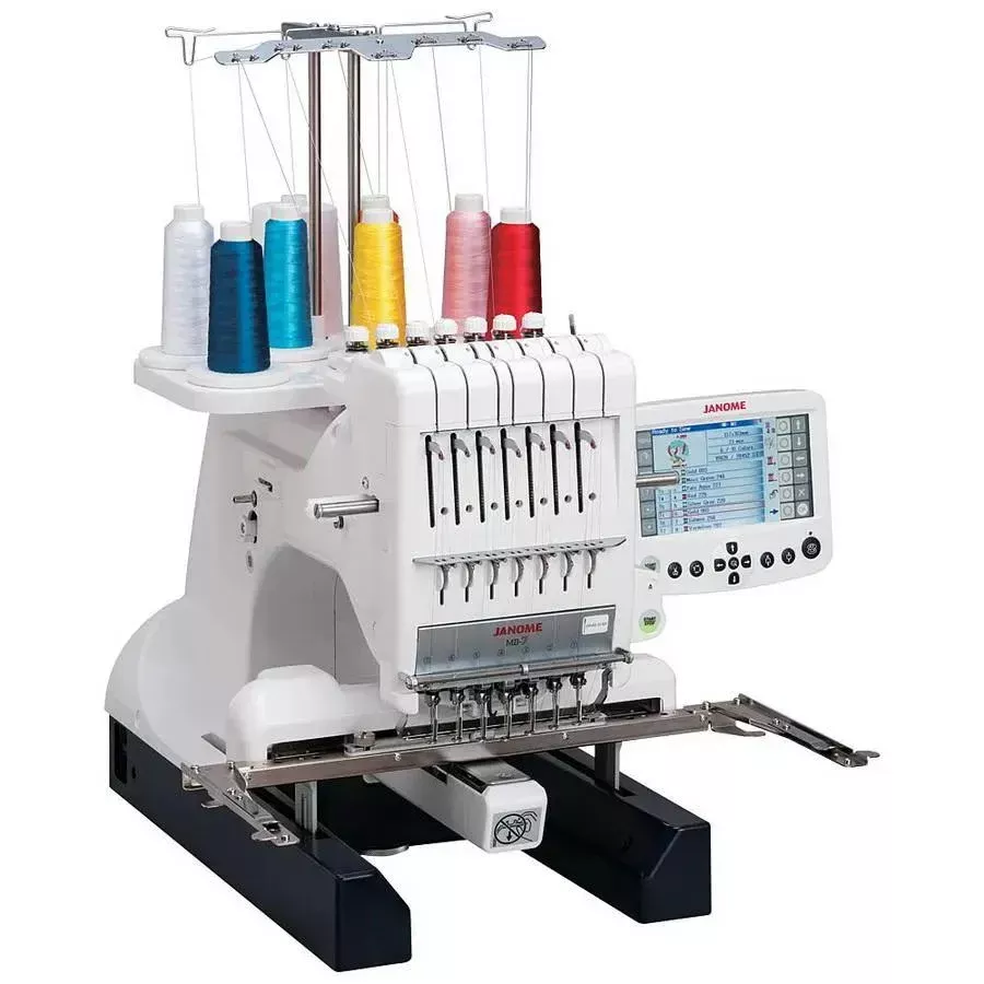 Janome MB-7 Seven-Needle Embroidery Machine (OPEN BOX MODEL)