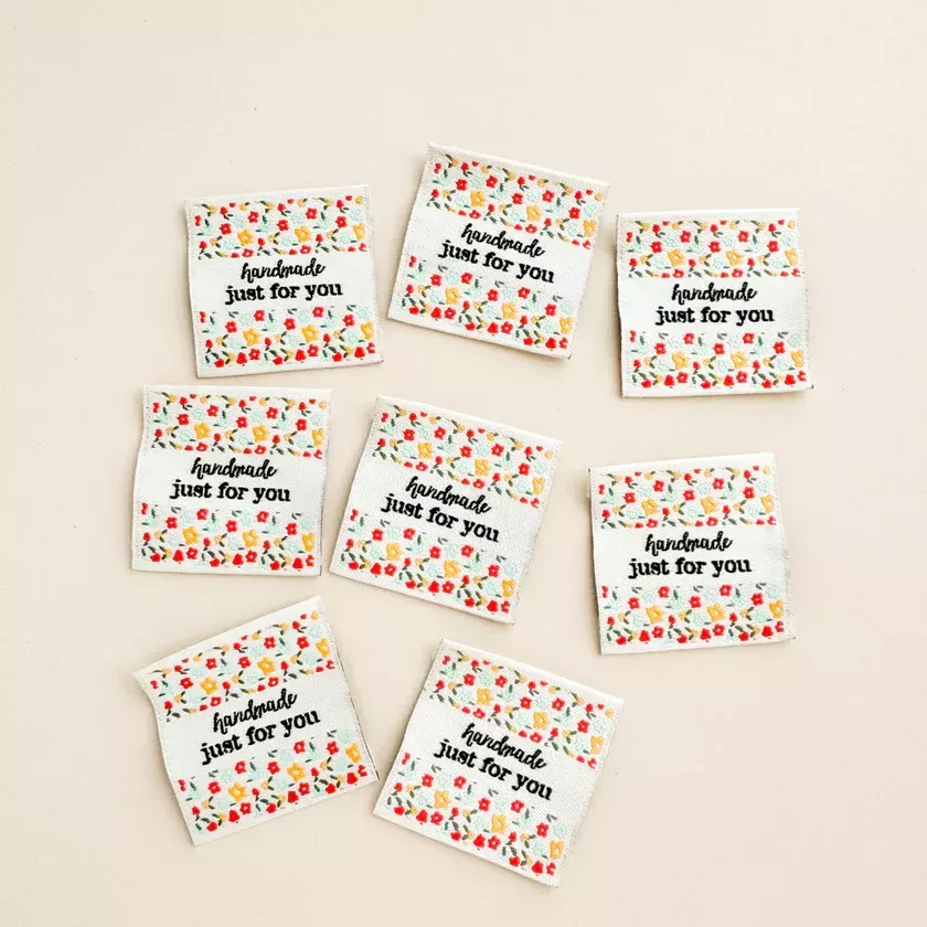 Labels, FLOWER BED Woven Sew-In Tags by Minki Kim