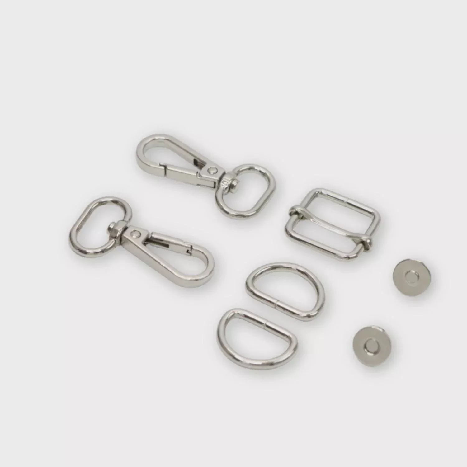 Level 4 Basic Hardware Kit 3/4in Nickel STS251S Tomato Hardware kit for bag making
