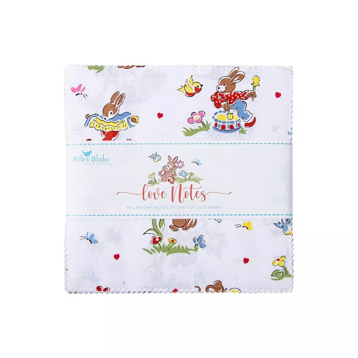 Love Notes 5" Stacker for Riley Blake Designs includes 42 pieces 5-16380-42 by Lindsay Wikes