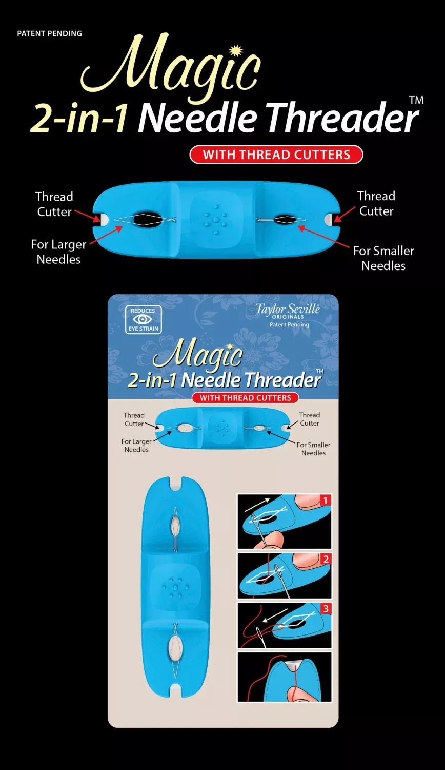 Magic 2 in 1 Needle Threader Cutter 220016