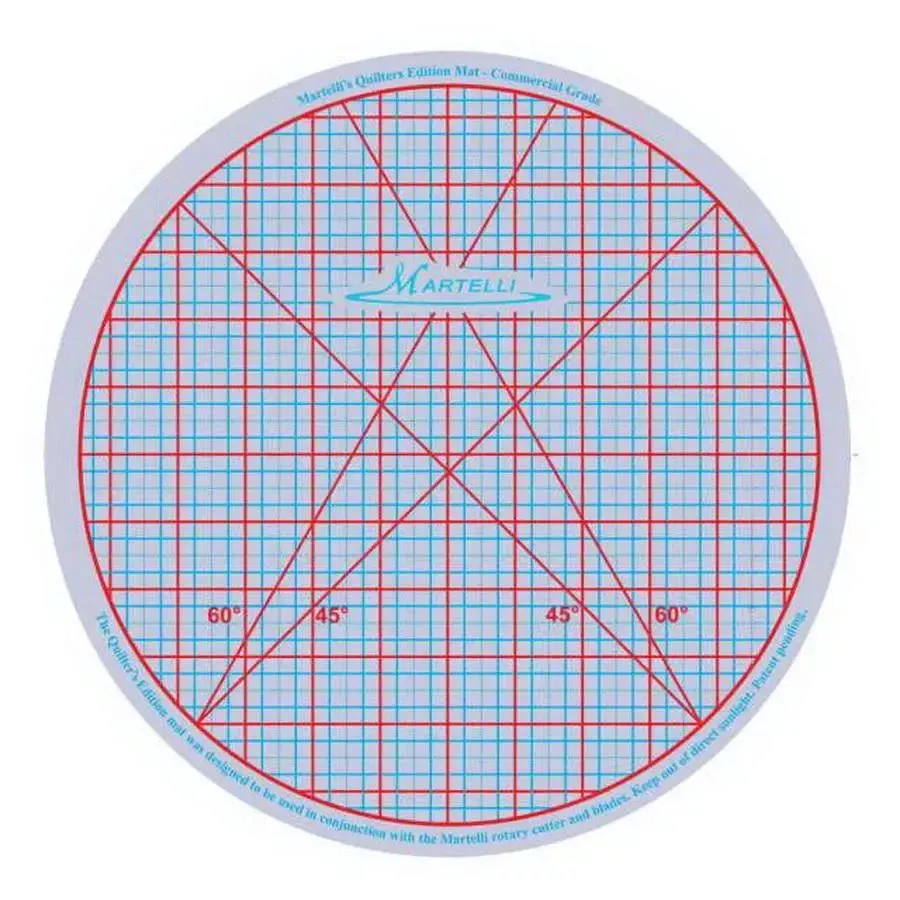 Martelli Round About Cutting Mat 12in