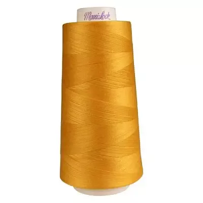 Maxi Lock Stretch Thread 2000yd in Gold