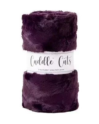 Minky, 2 Yard Luxe Cuddle Cuts in Hide Berry by Shannon Fabrics