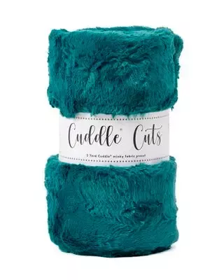 Minky, 2 Yard Luxe Cuddle Cuts in Hide Mallard by Shannon Fabrics
