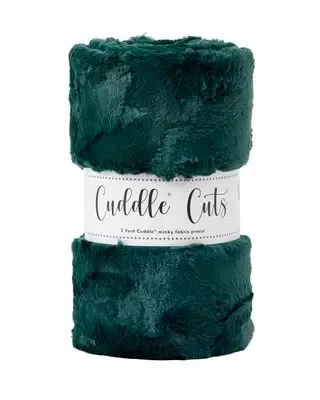 Minky, 2 Yard Luxe Cuddle Cuts in Hide Spruce by Shannon Fabrics
