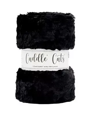 Minky, 2 Yard Luxe Cuddle Cuts in Marble Black by Shannon Fabrics