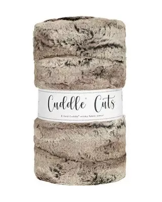 Minky, 2 Yard Luxe Cuddle Cuts in Silver Fox by Shannon Fabrics