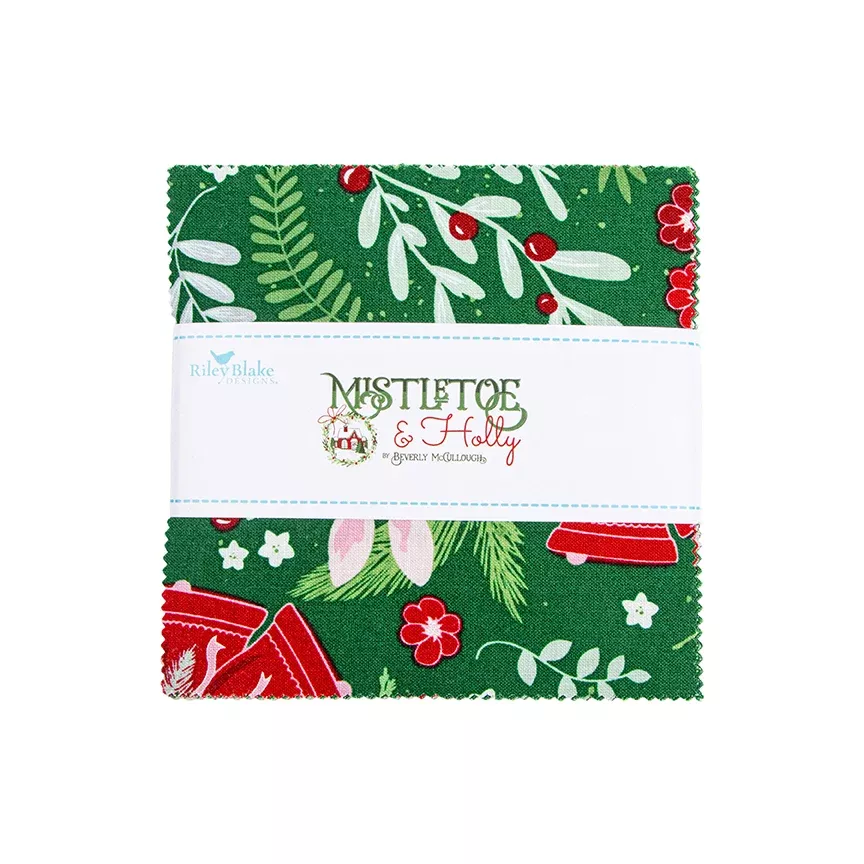 Mistletoe & Holly 5" Stacker 5-16400-42 bin 36