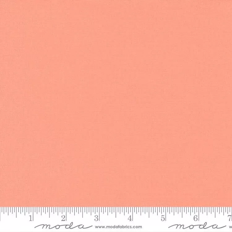 Moda Bella Solids Peach Blossom Yardage 9900-297 Sold in 1/2 yard increments