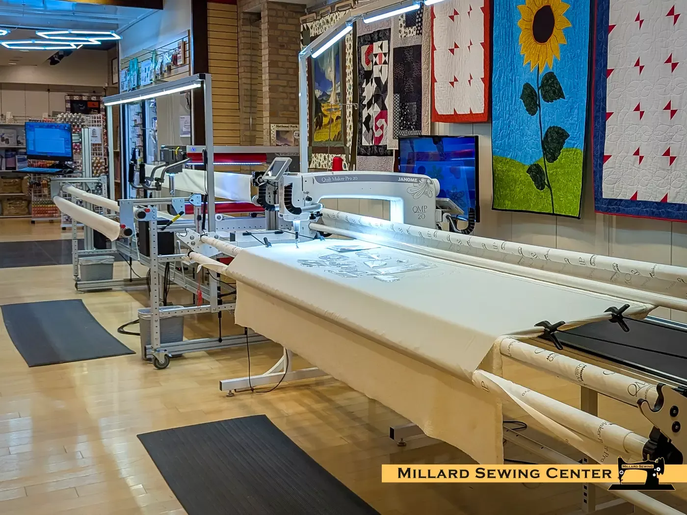 On Site Annual Service for Innova & Janome Longarm Quilting Machines