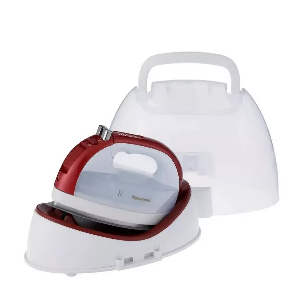 Panasonic Cordless Steam/Dry Iron, 1700W Wide Ceramic Plate