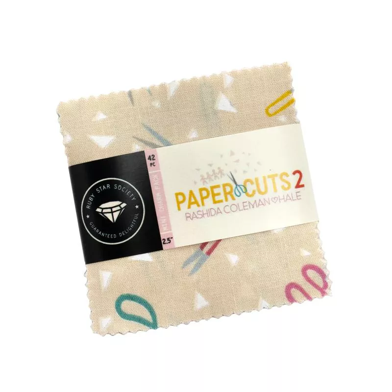 Paper Cuts 2 Charm Pack 42 - 5" Pieces RS1107PP by Rashida Coleman Hale for Ruby Star Society and Moda Fabrics bin 16